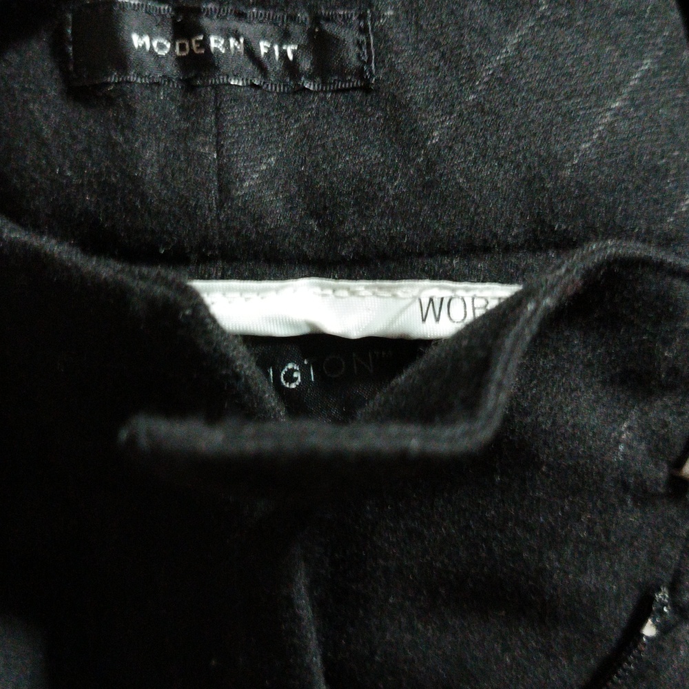 Worthington Pinstripe Modern Fit Trousers - Picture 4 of 6